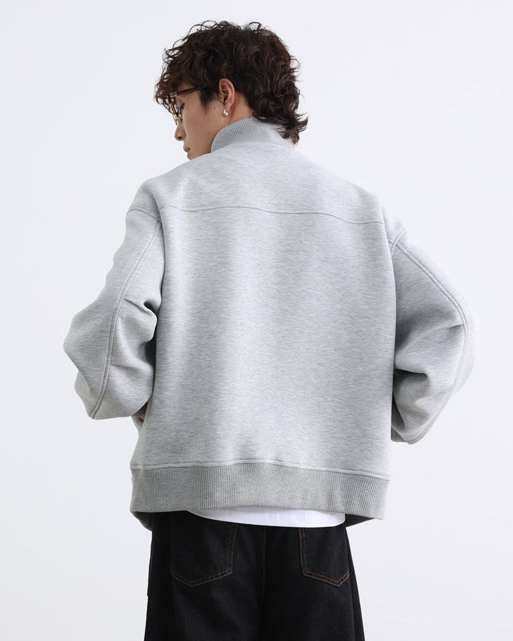 The Titan Knit Zip Cardigan Jacket