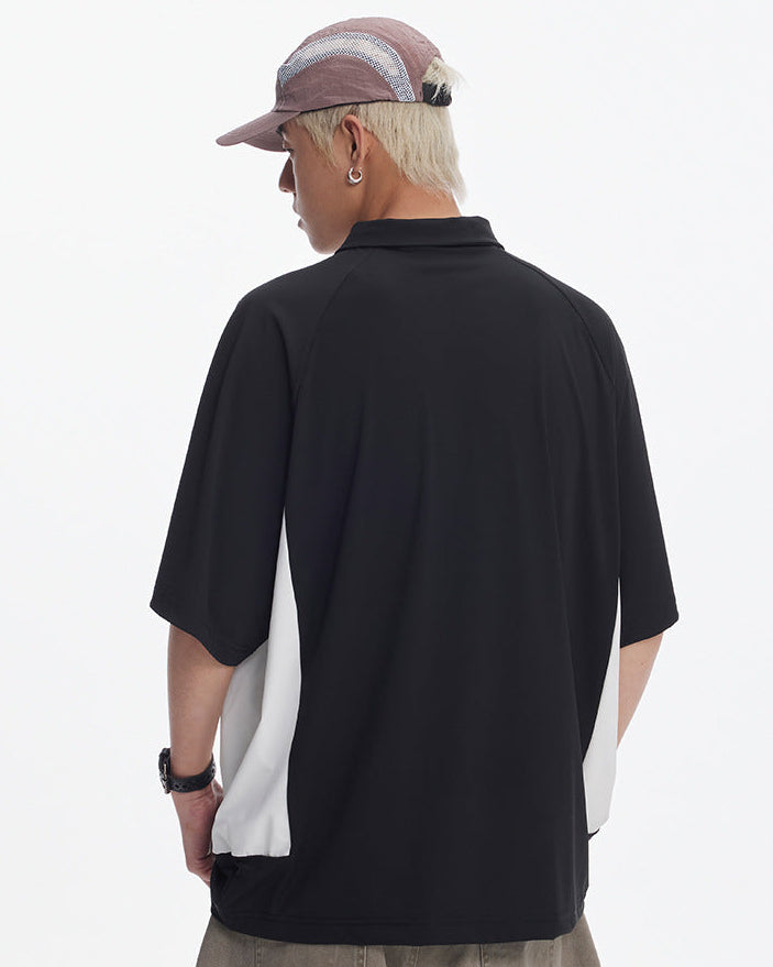 Das Contour Knit Quarter-Zip Polo