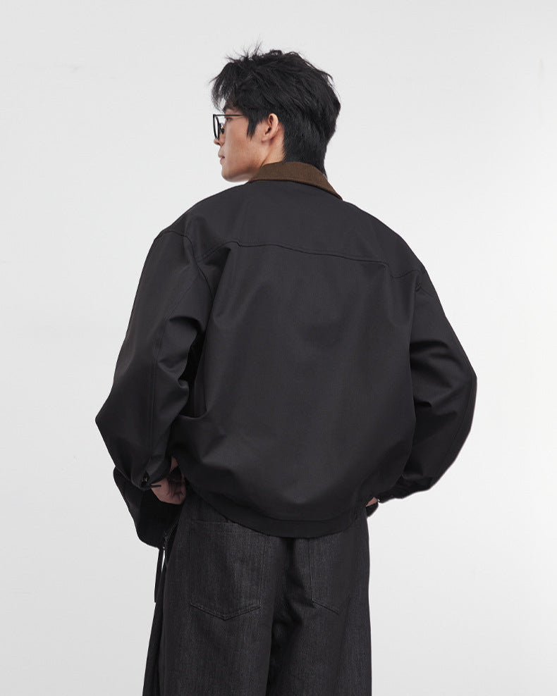 Gekürzte Jacke im Scheunen-Stil