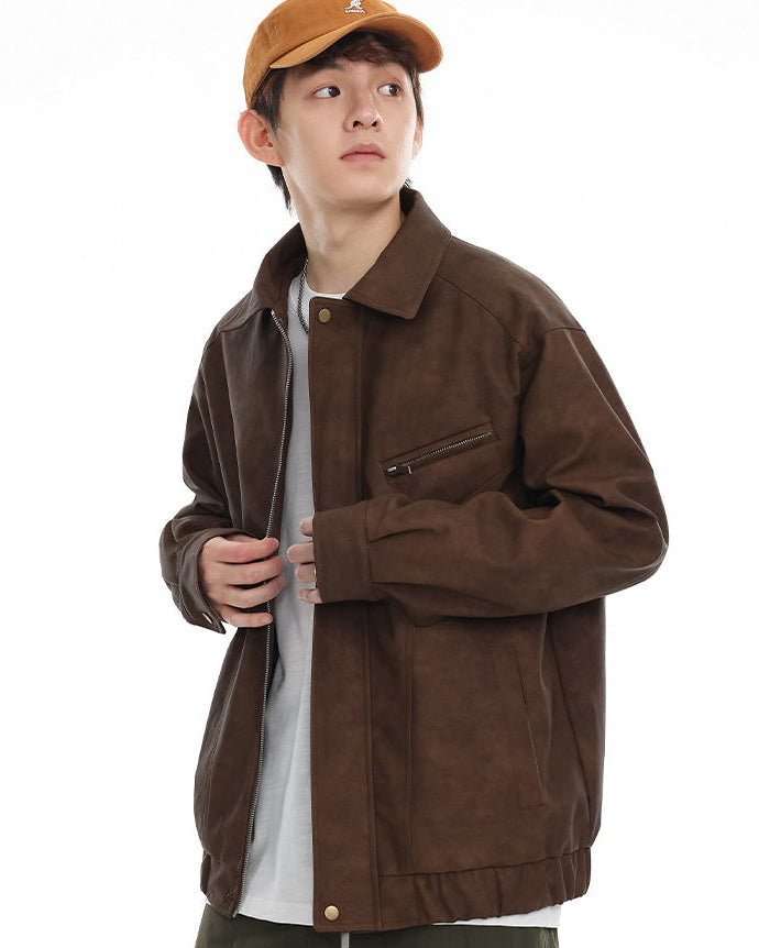 The Raventon Urban PU Leather Jacket