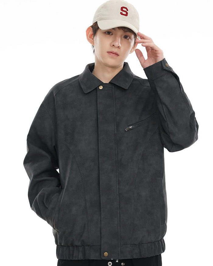 The Raventon Urban PU Leather Jacket