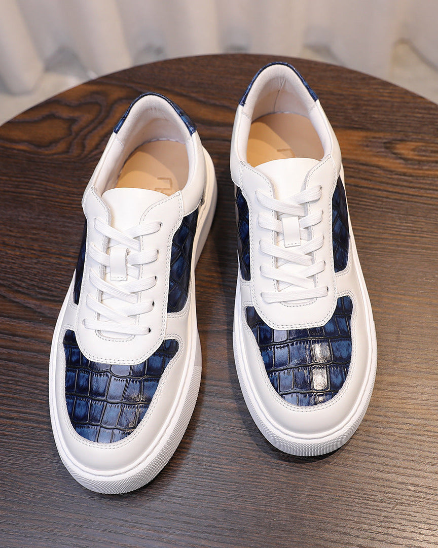 Die Croco Luxe Turnschuhe