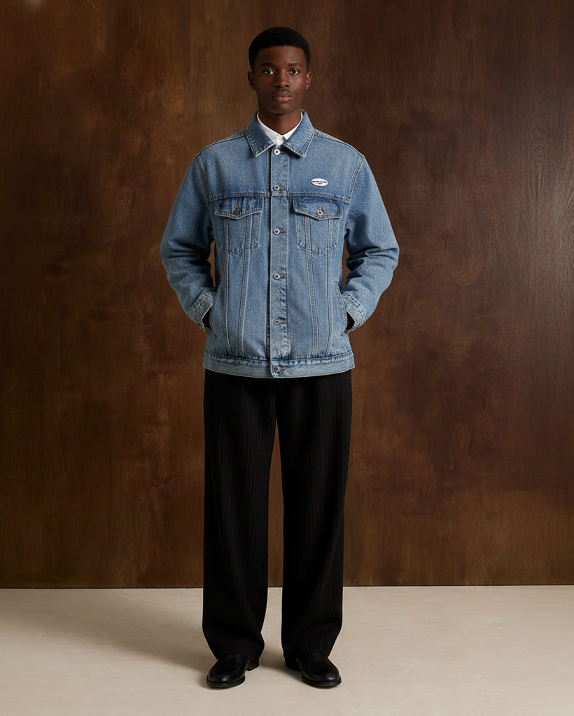 The Ripstop Washed Tide Denim Jacket