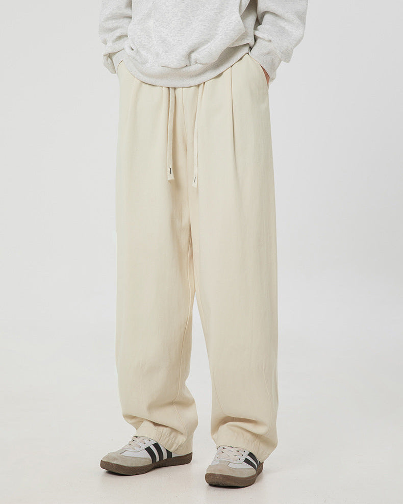 Pantalón con pliegues de forro polar The Haven