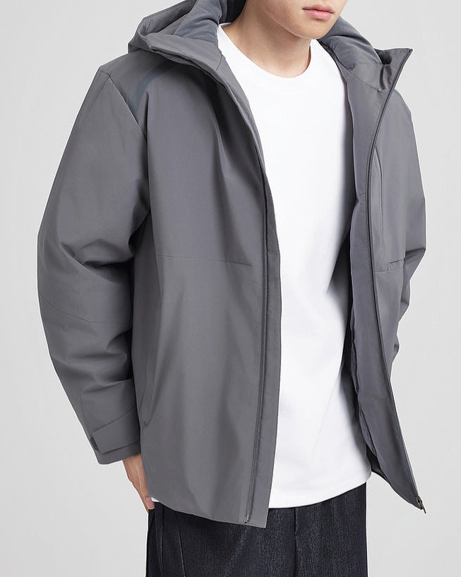 Chaqueta de pluma con capucha Explorer Series