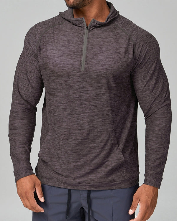 Half-Zip con capucha Performance 0.1