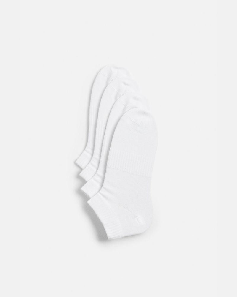 Lote de 4 calcetines tobilleros