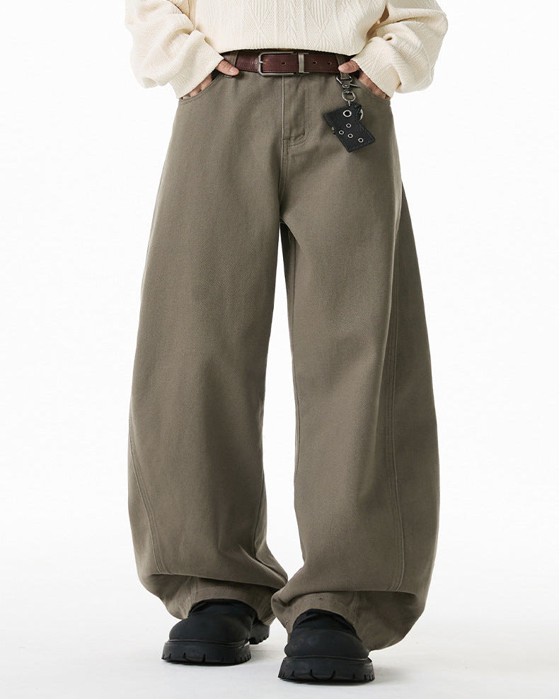 Vaqueros Contour Split de algodón