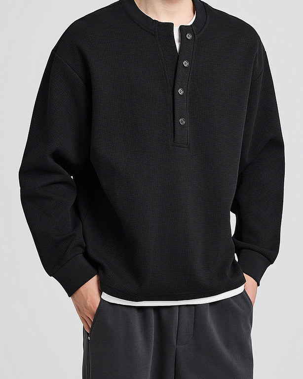 Jersey Ashcroft Waffle Pullover