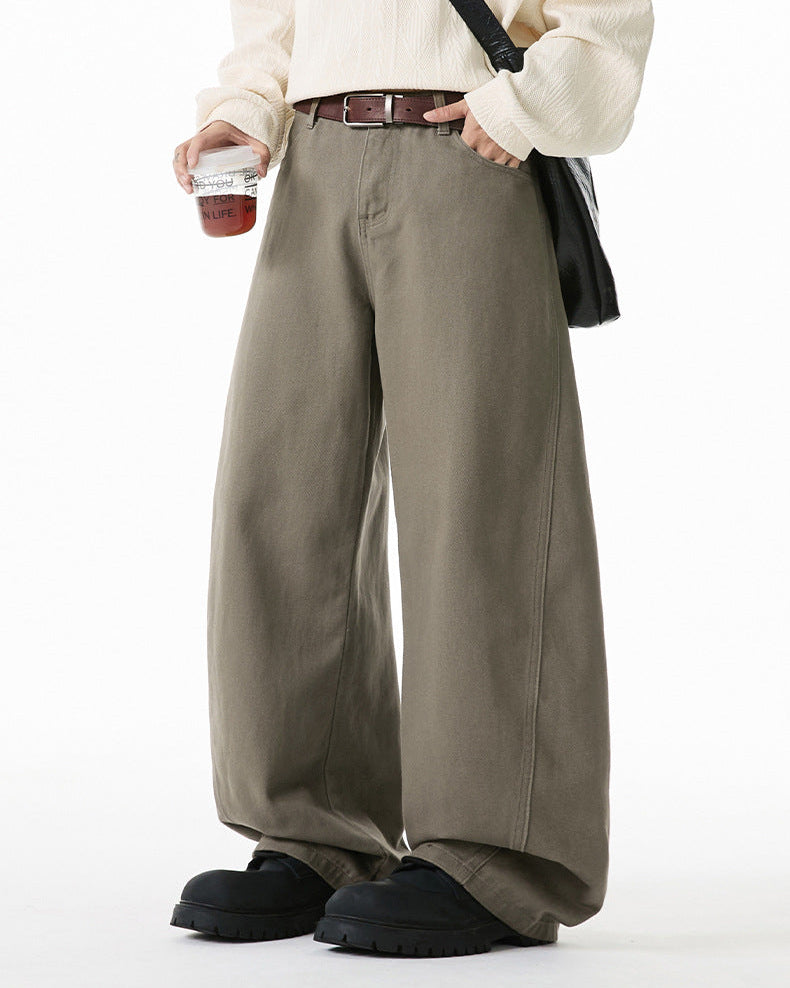 Vaqueros Contour Split de algodón