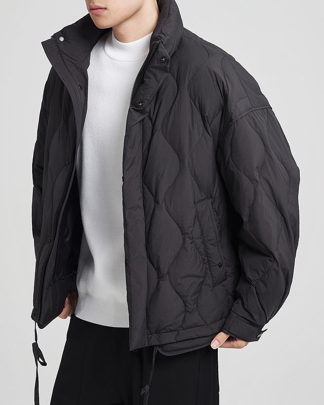 Chaqueta de plumón con cuello alzado