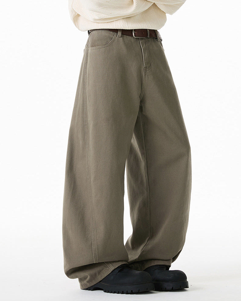 Vaqueros Contour Split de algodón