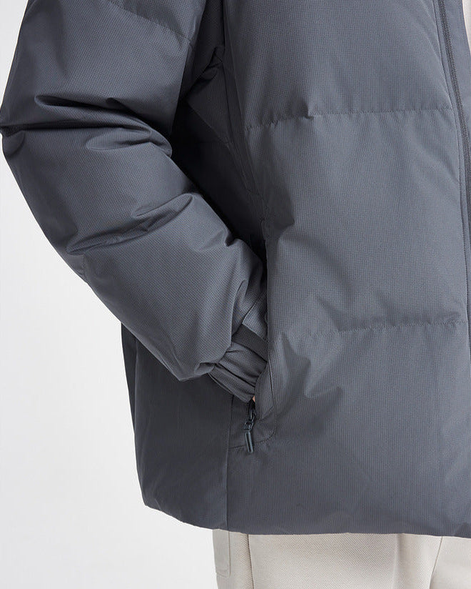 Chaqueta de plumón con cuello alto Mo Maike 2025