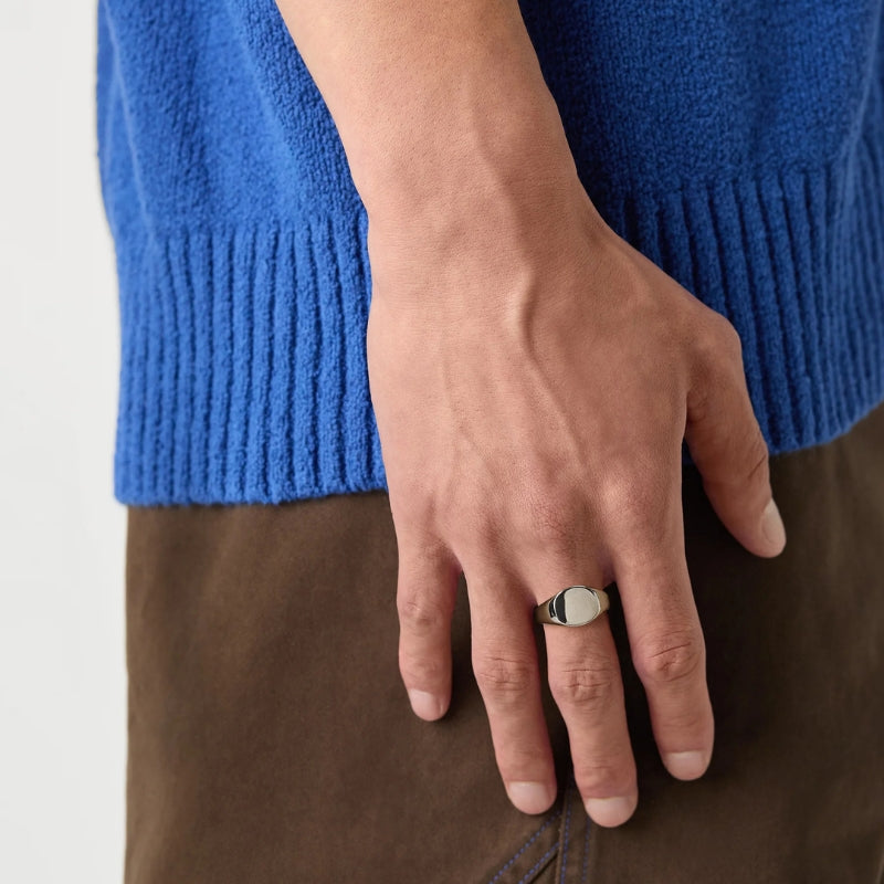 Anillo superior liso