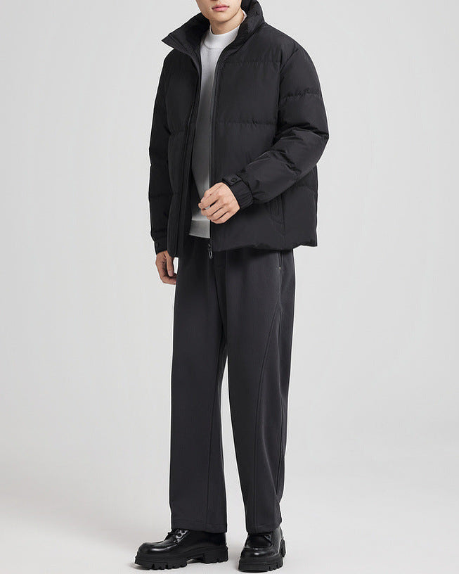 Chaqueta de plumón con cuello alto Mo Maike 2025