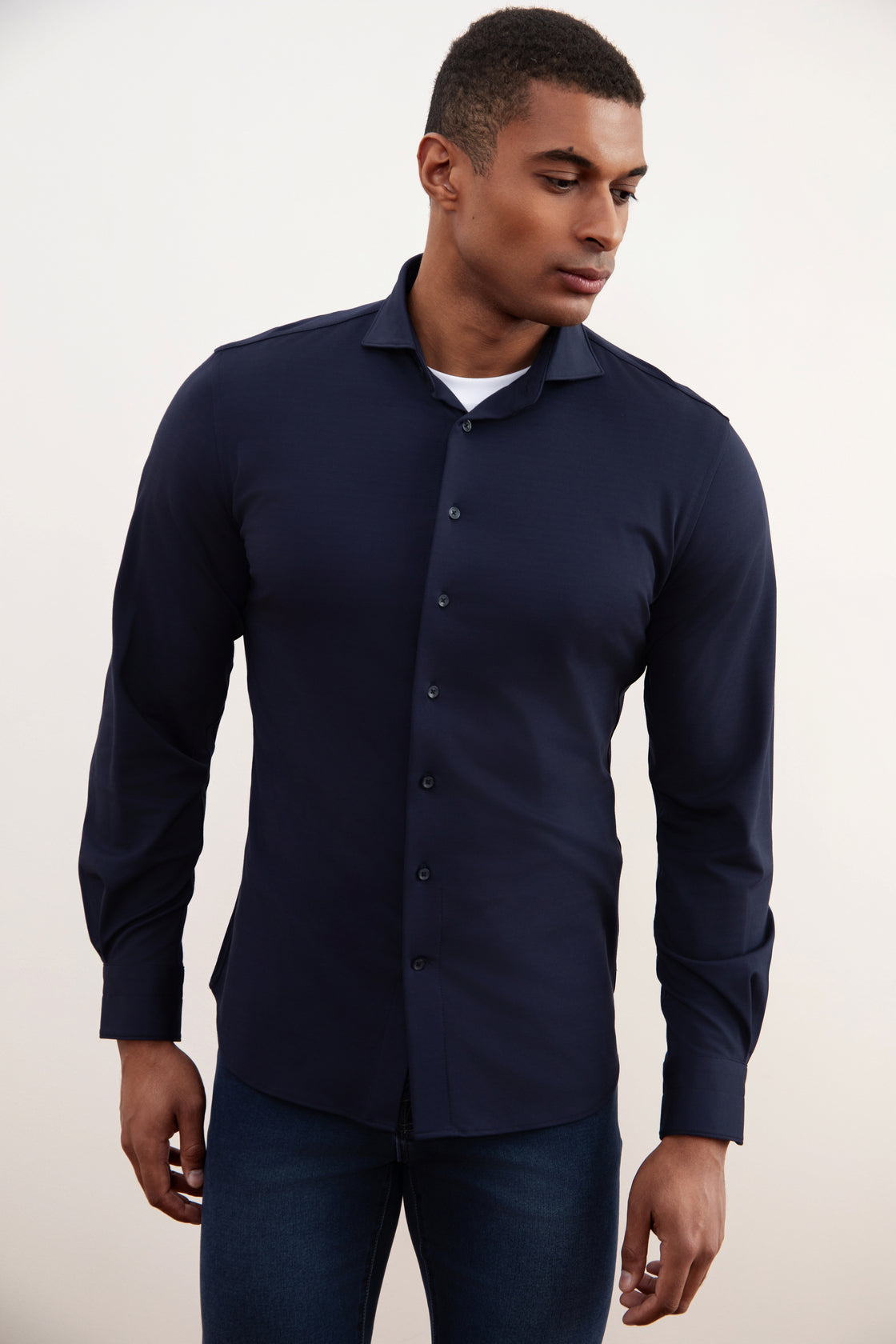 Camisa Navy Comfort