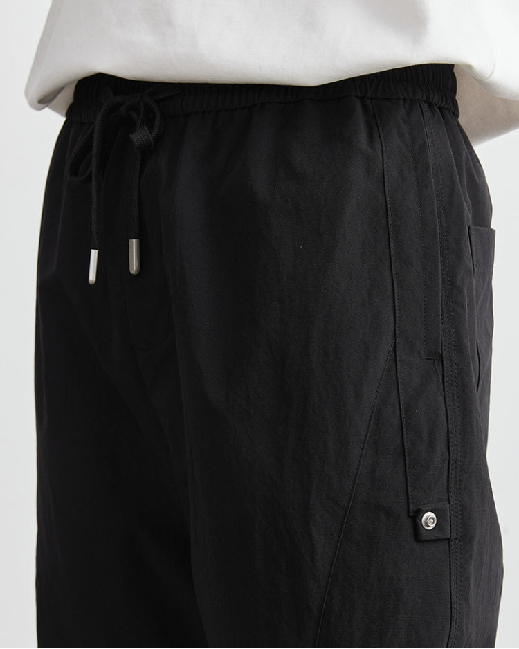 Drift Pantalones de salón con cintura plisada