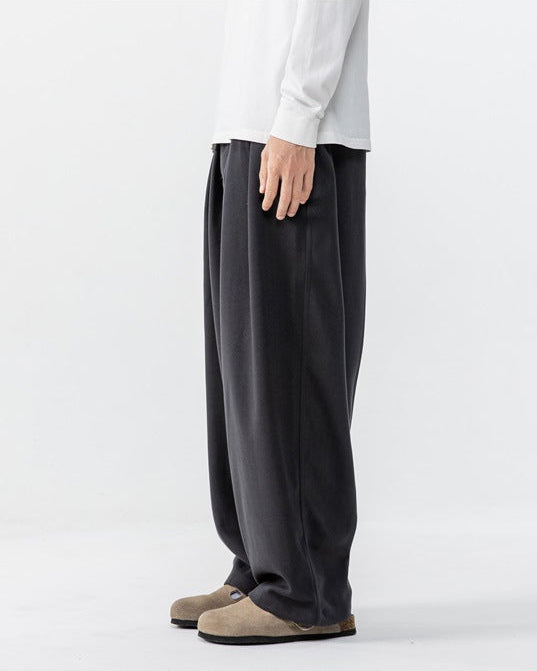 The Haven Weave Wide Trousers
