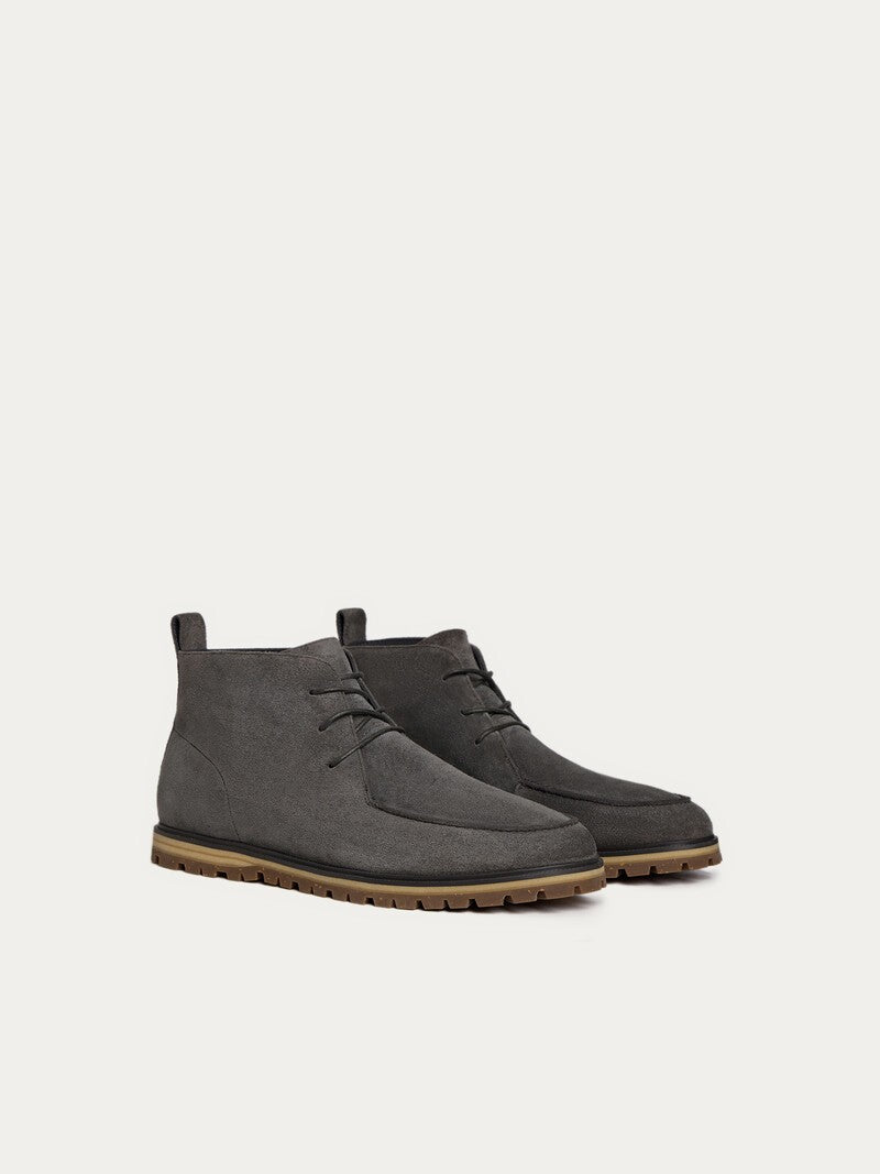 Botas con cordones Grafito