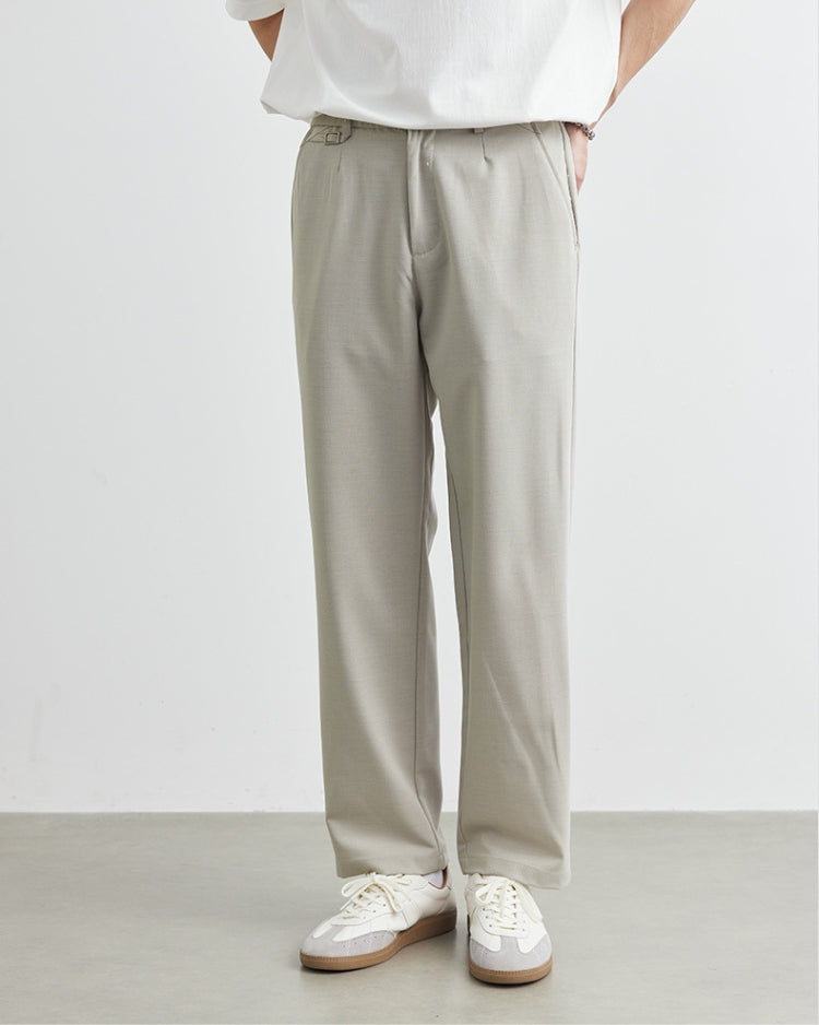 Pantalones de salón con cintura relajada