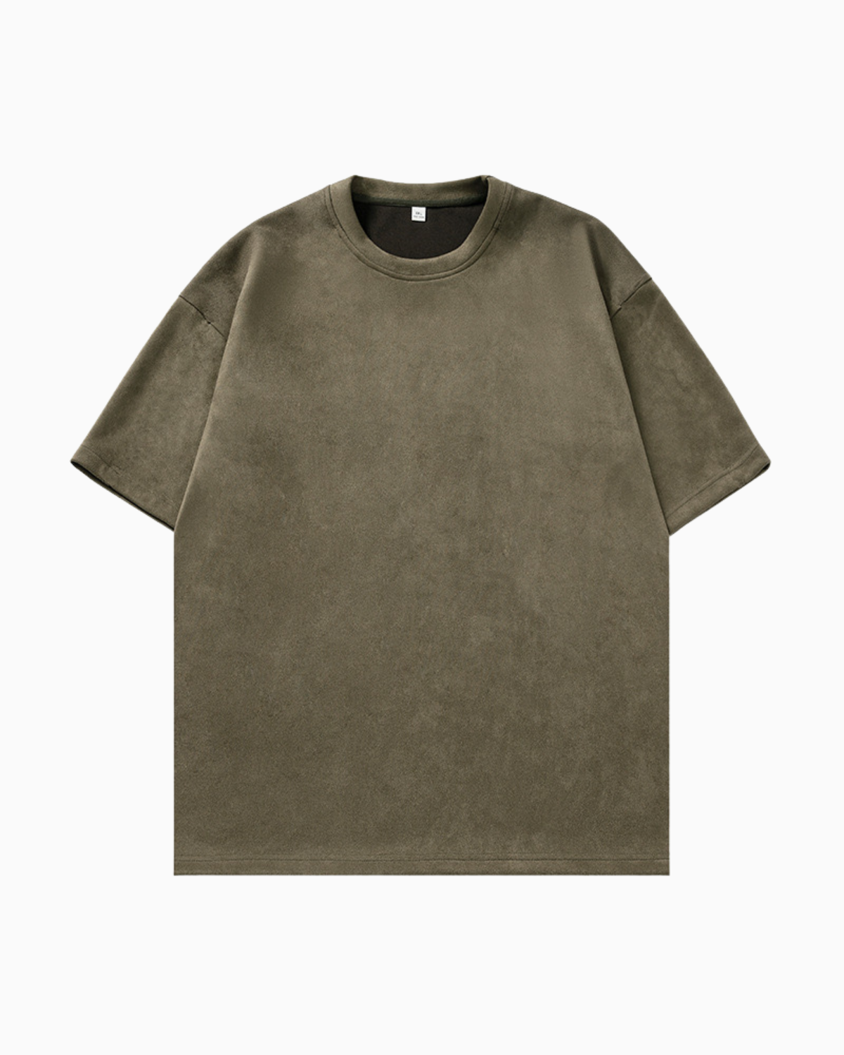 Camiseta sobredimensionada Suede Touch