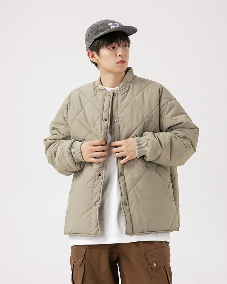 The Bastien Diamond Plaid Cotton Jacket