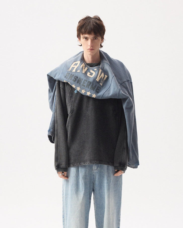 The Hudson Washed Knit Sweater