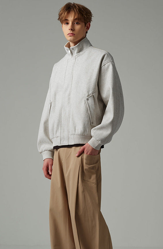 Chaqueta con cuello alzado Falkner