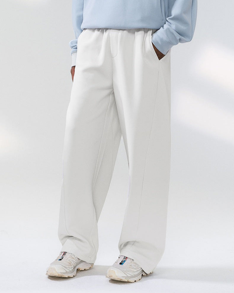 Pantalones relaxed fit con cordón