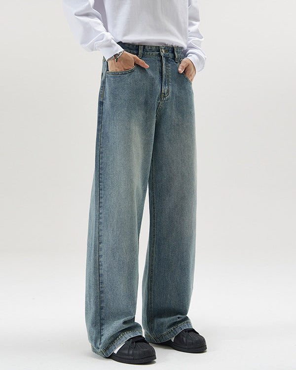 Elson Washed A-Line Jeans