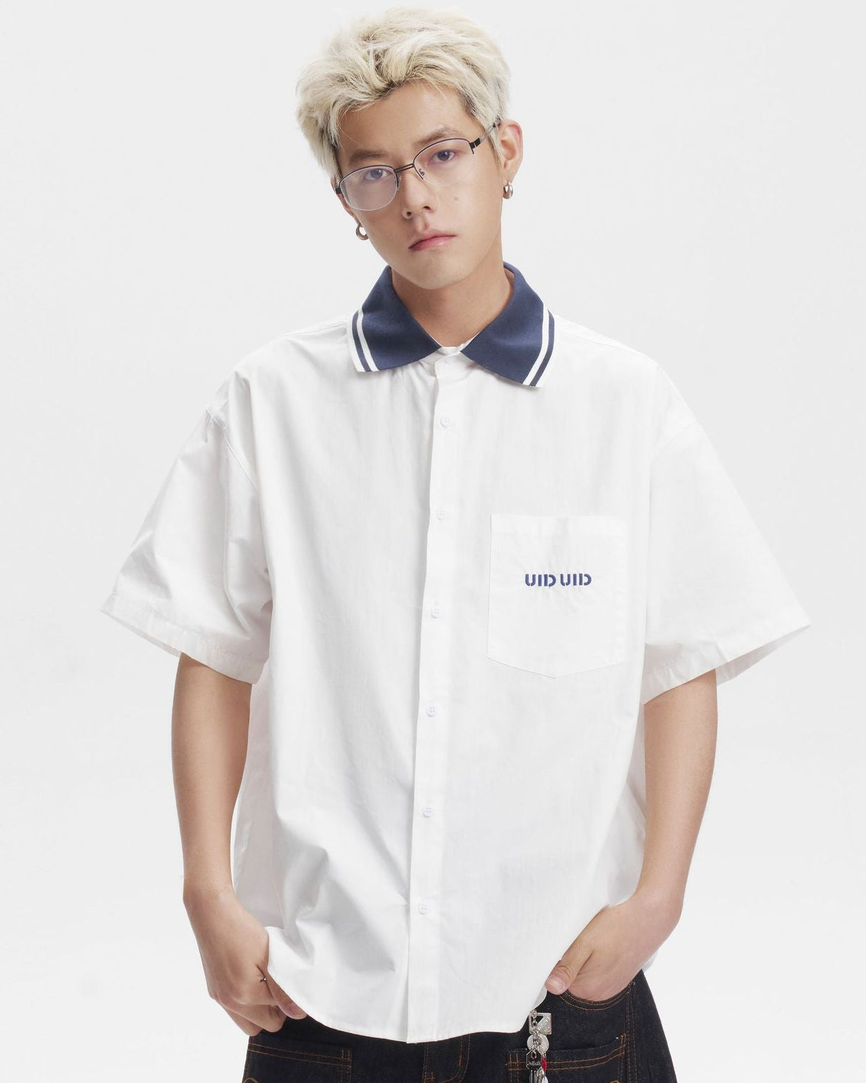 The Threadline Camisa estructurada de manga corta