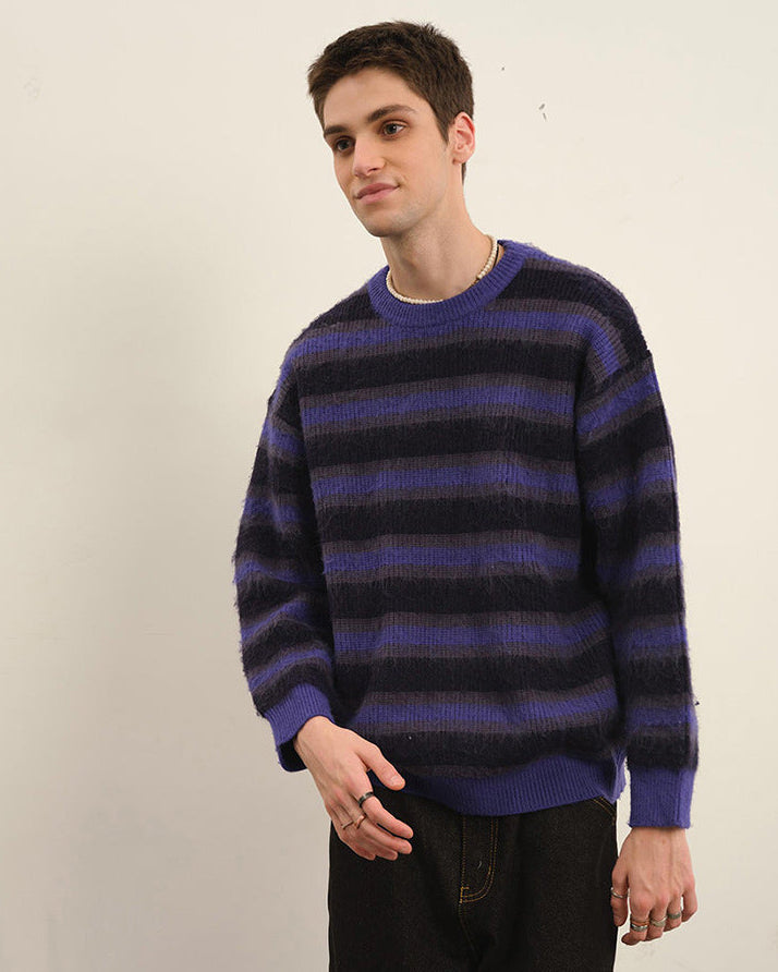 El jersey retro a rayas de colores estilo Campus