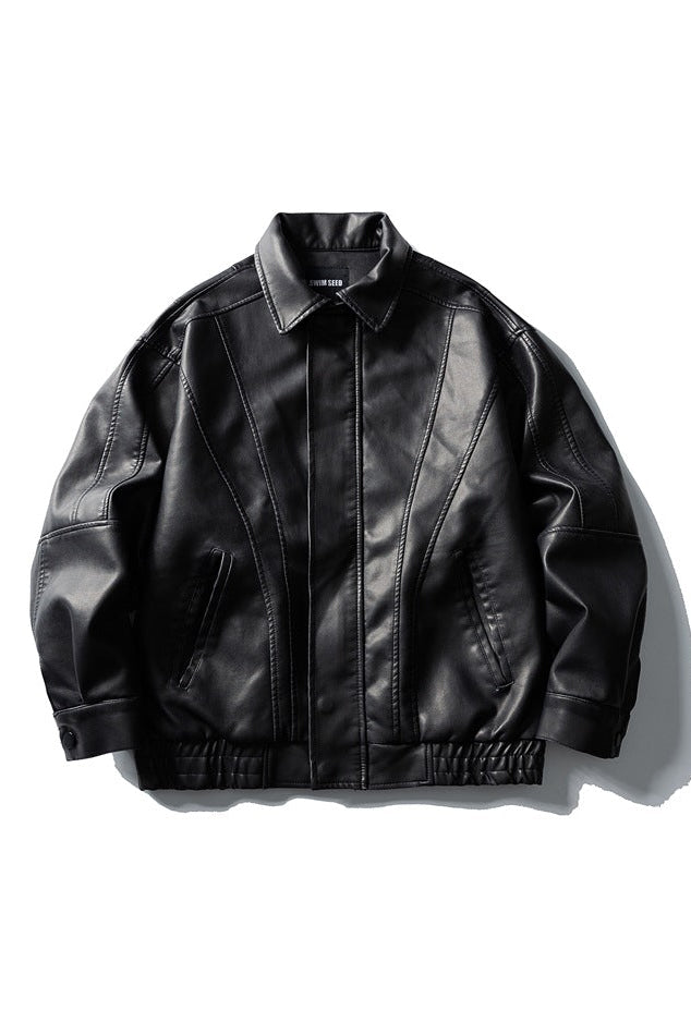 The Midnight Axis Leather Jacket