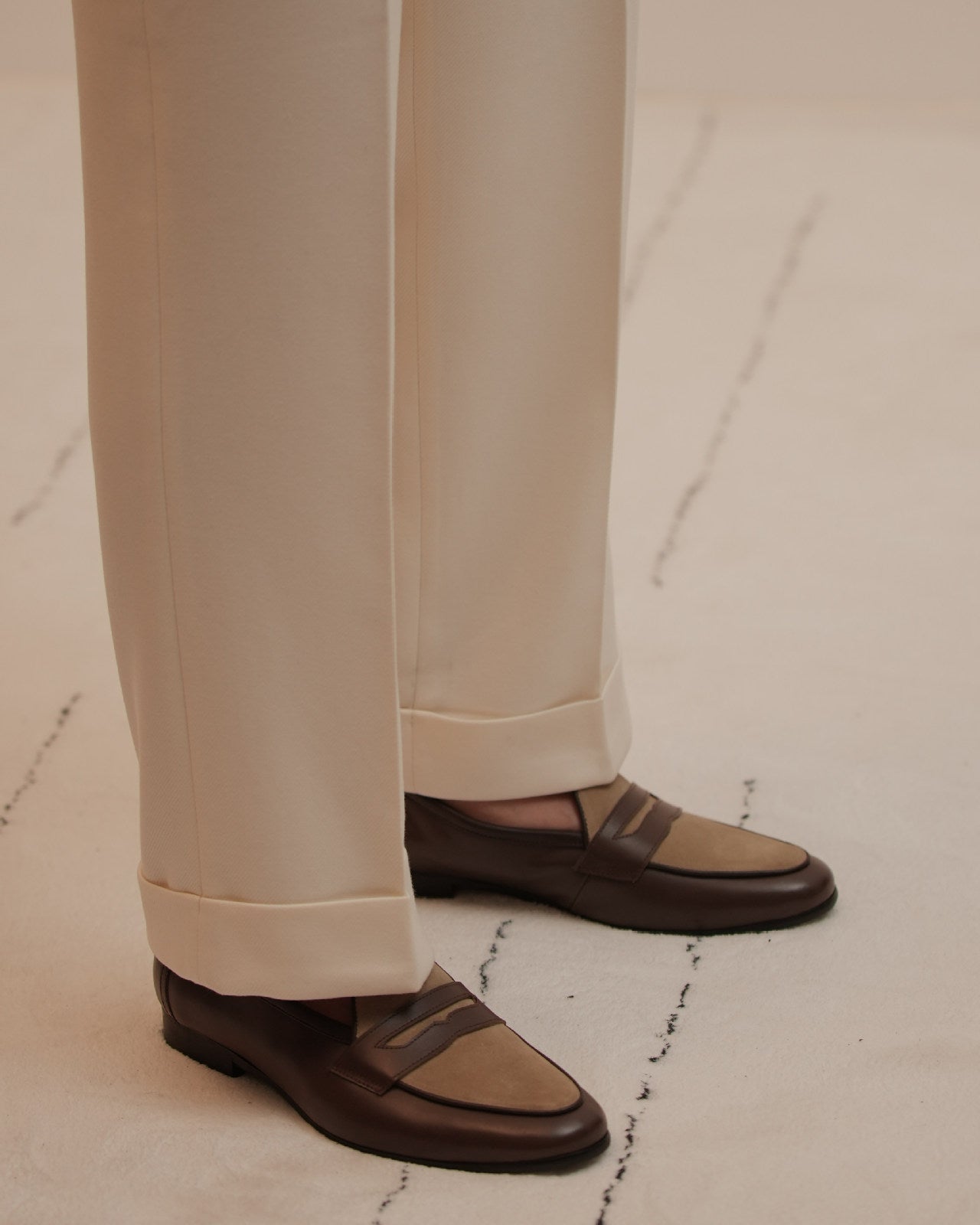 Mocasines de piel auténtica