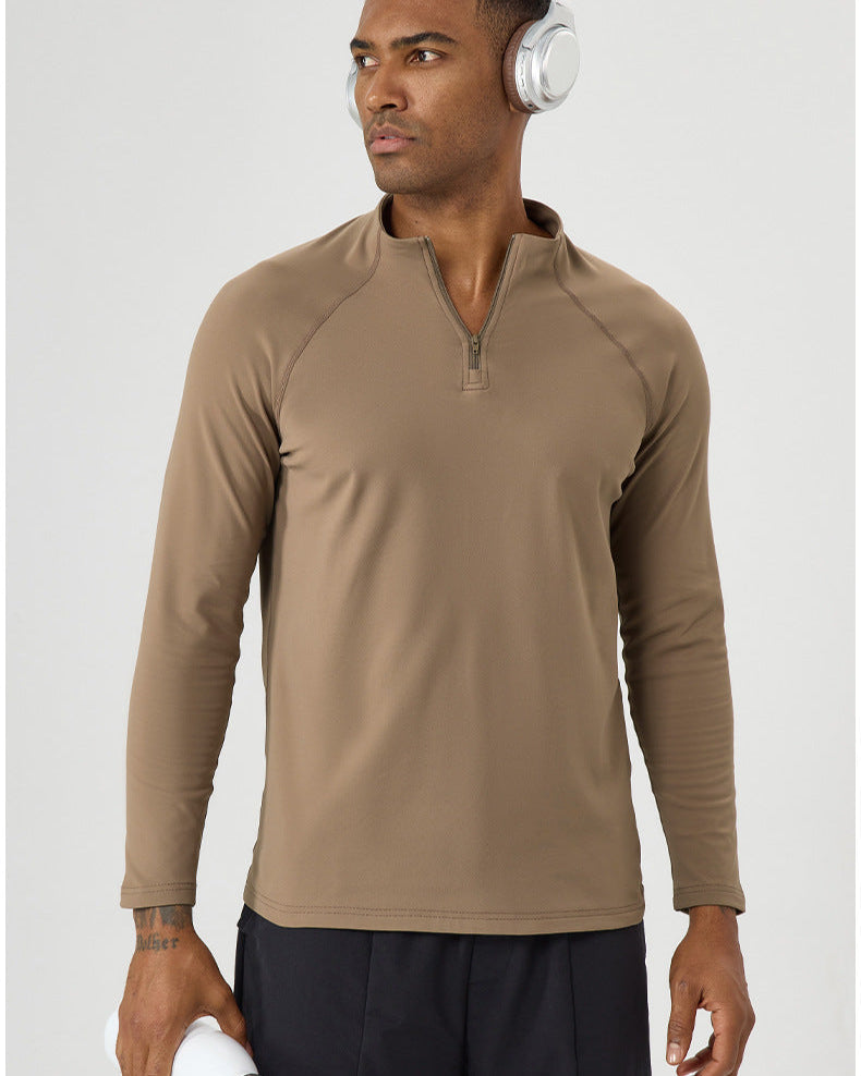 Camiseta de alto rendimiento con cremallera Welach