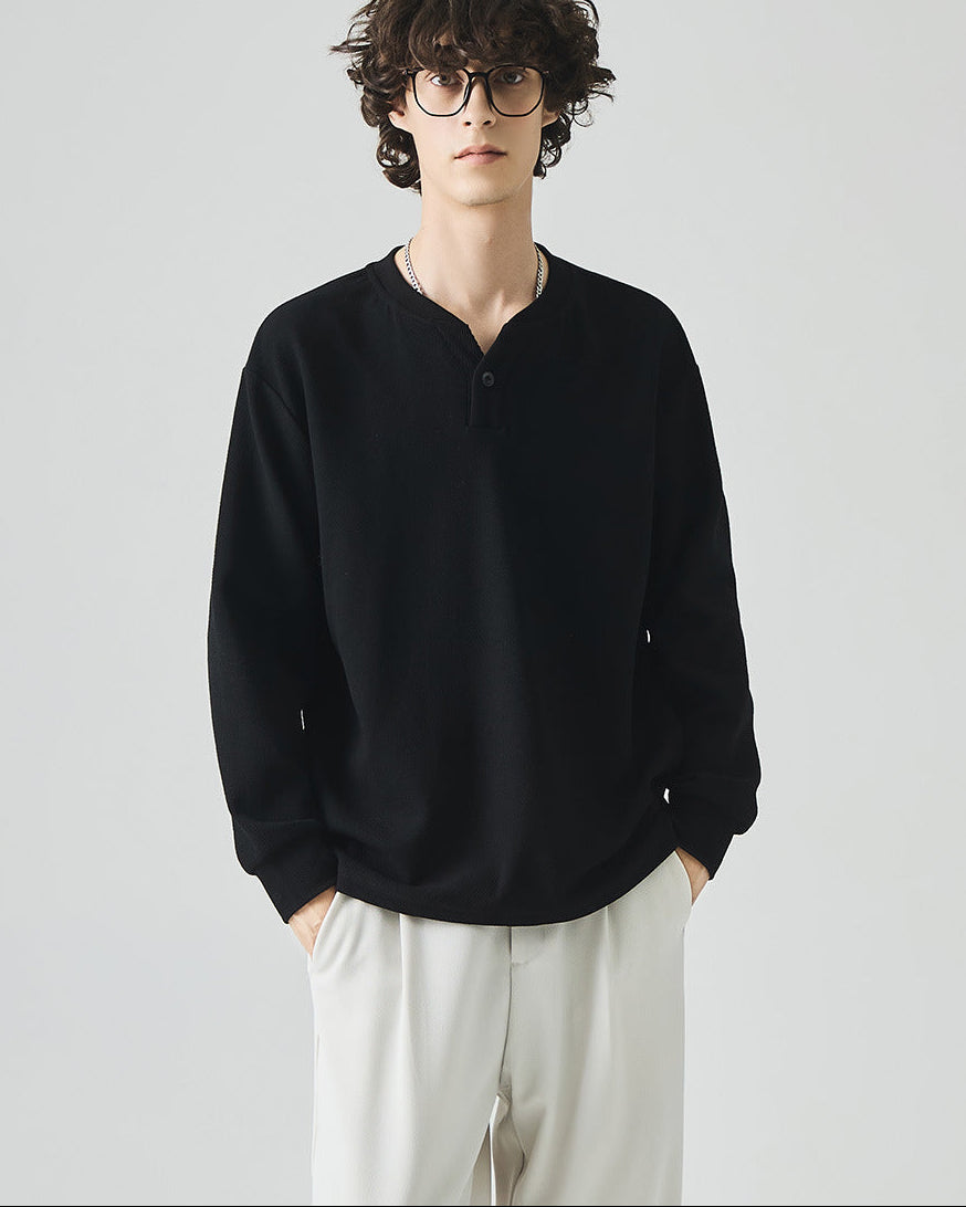 Jersey Lennox con cuello en V