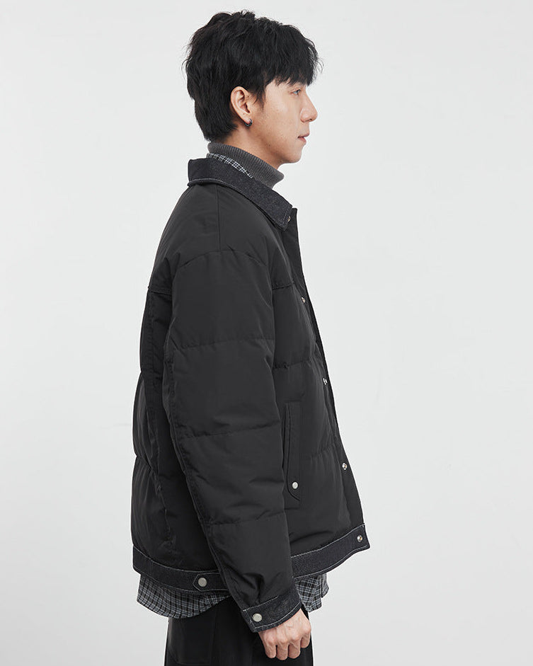 Ashbourne Lyhyt Down Lapel-takki