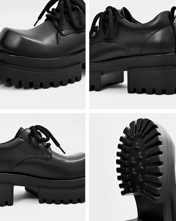 Armor Chunky nahkaiset Derby saappaat