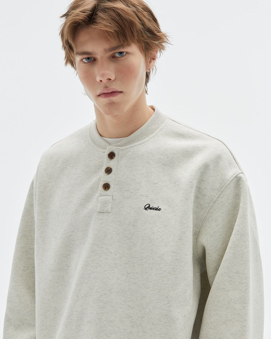 The Harborline Knit Henley Sweater