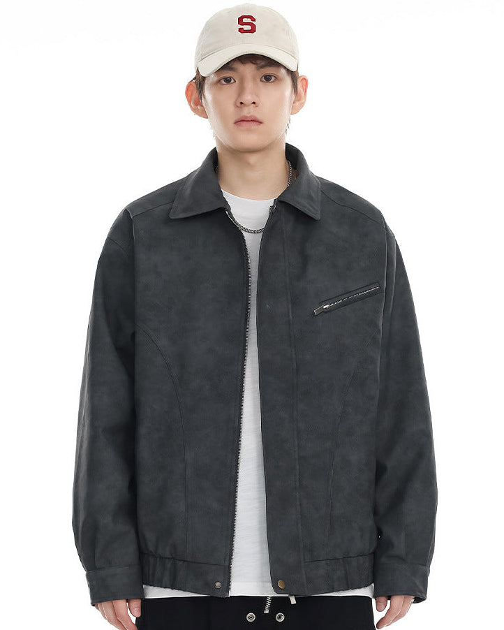 The Raventon Urban PU Leather Jacket