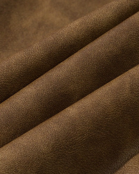 The Hanford Chinese Style Retro PU Leather Jacket