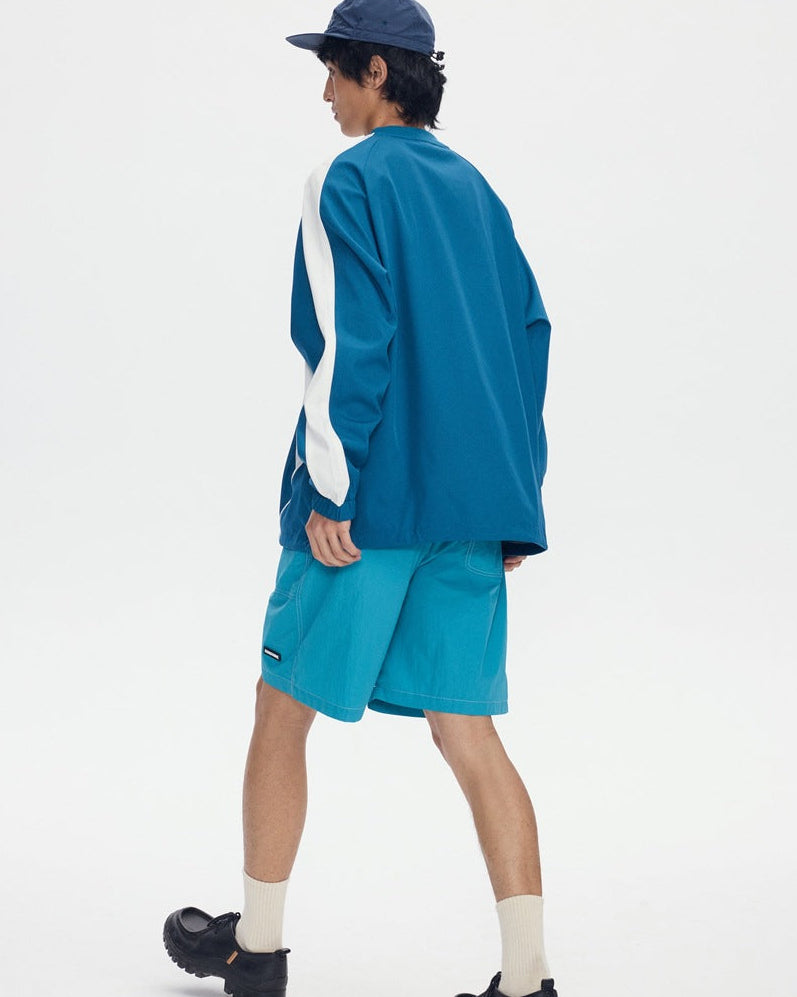 The Lennox V-Neck Raglan Sleeve Sweatshirt