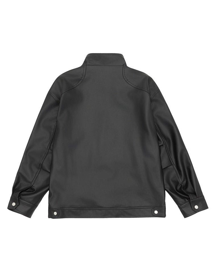 The Stratford Leather Stand Jacket