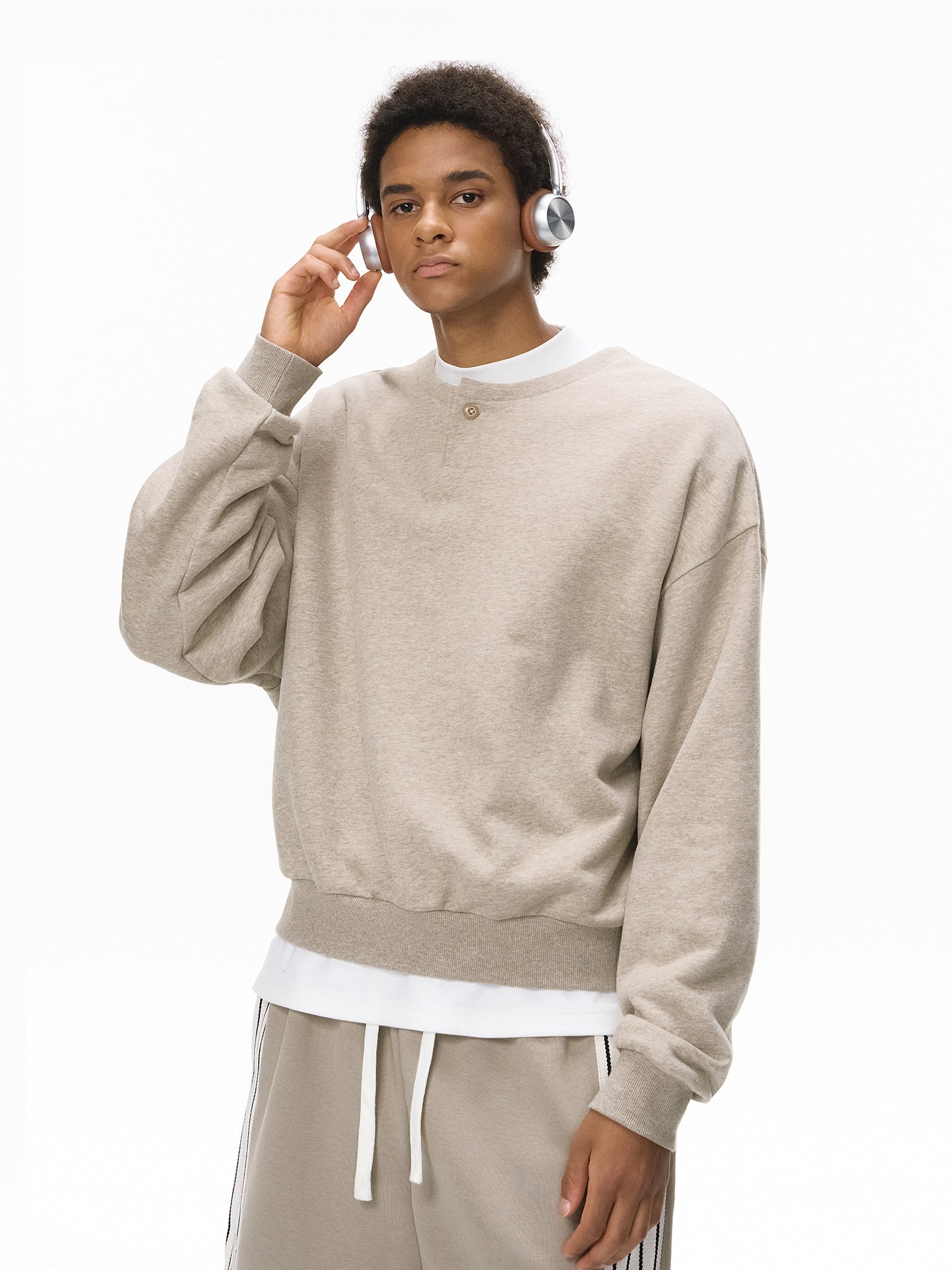 Contour Henley Fleece villapaita