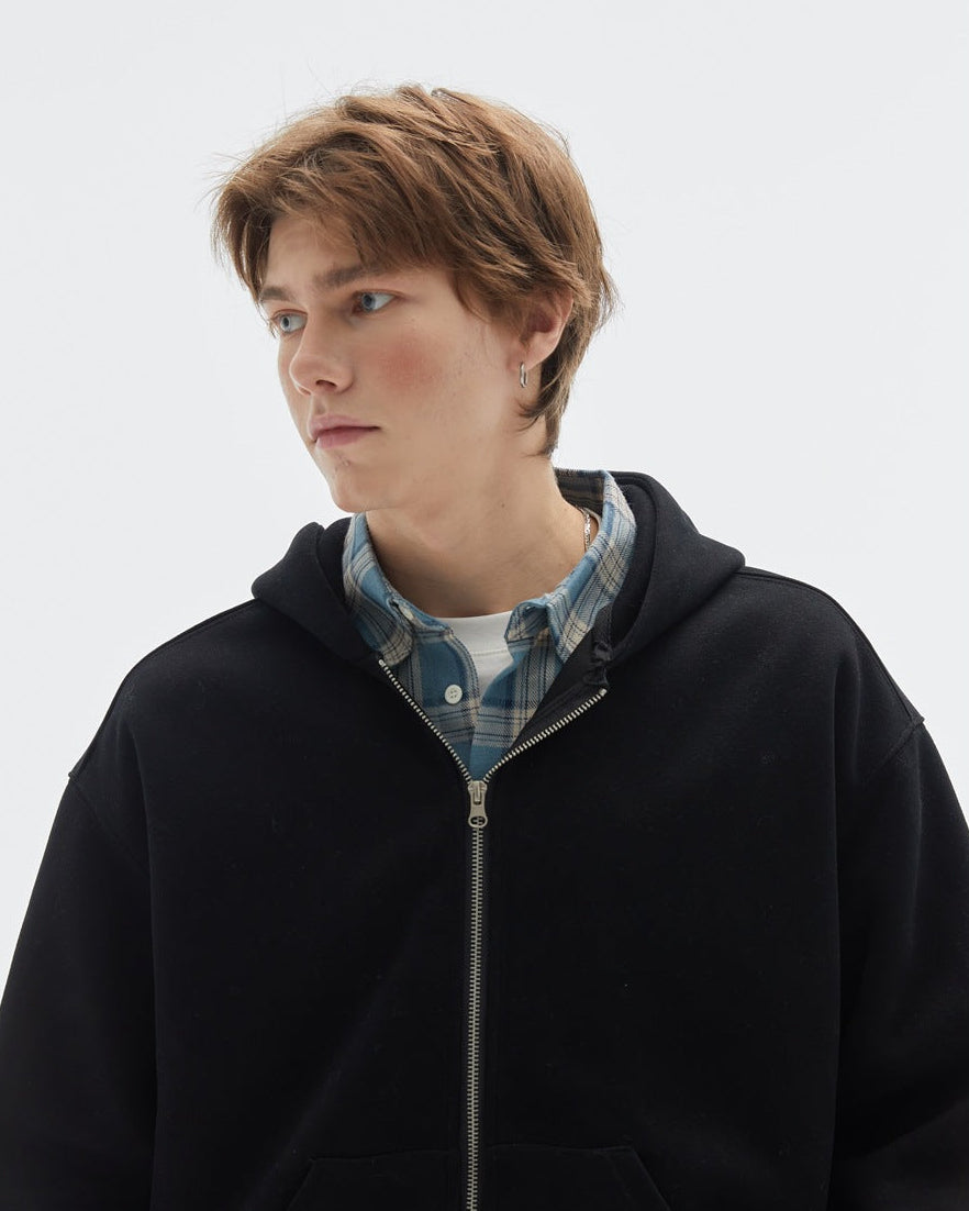 The Contour Zip Hooded Sweater