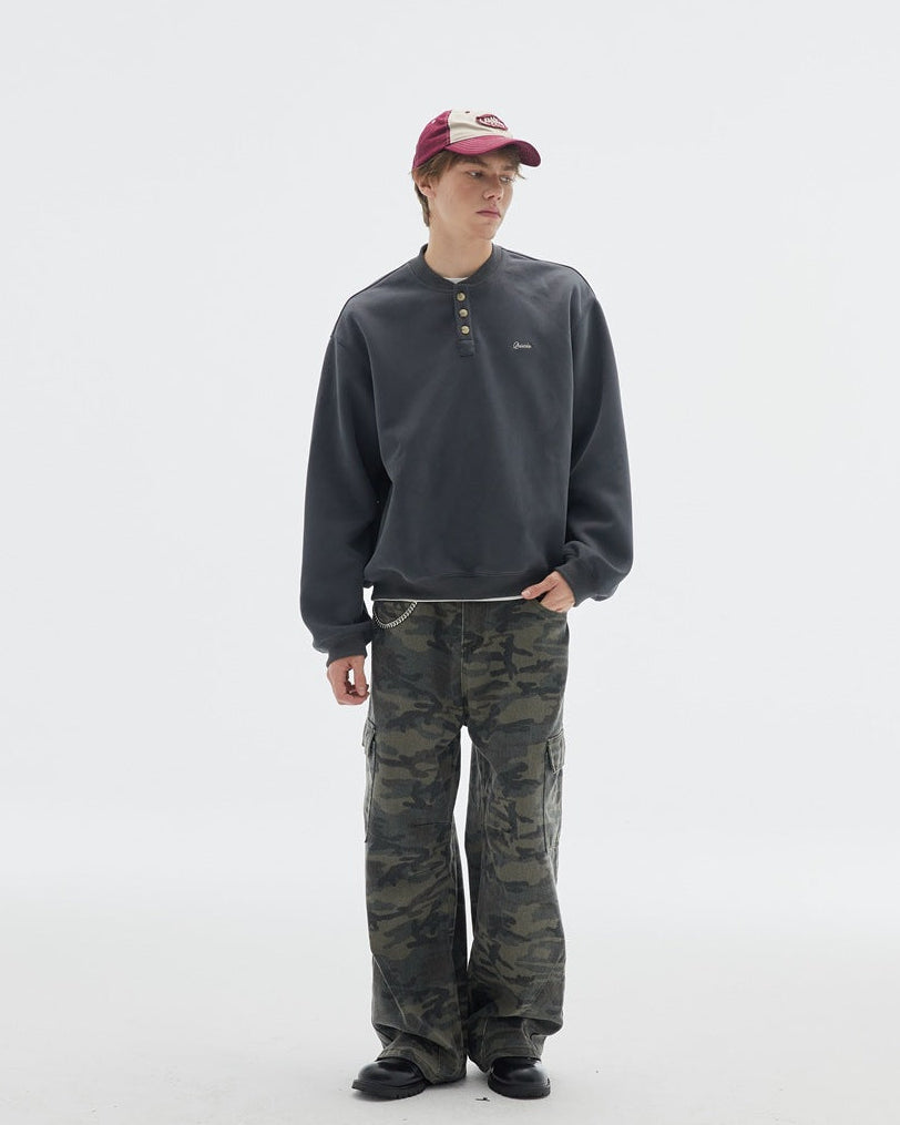 The Harborline Knit Henley Sweater