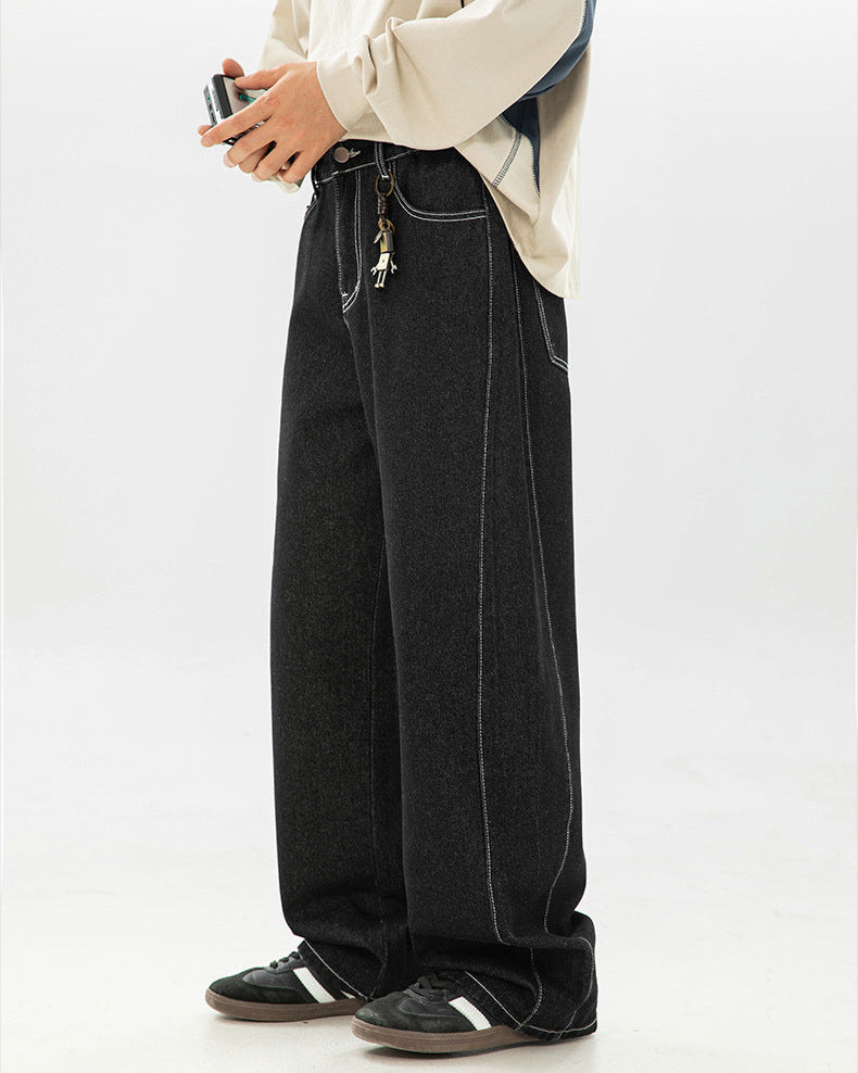 Les jeans en denim Contour Stitch