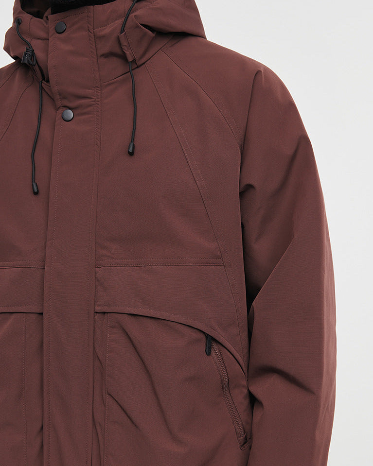 La veste de terrain en coton à capuchon Alvord