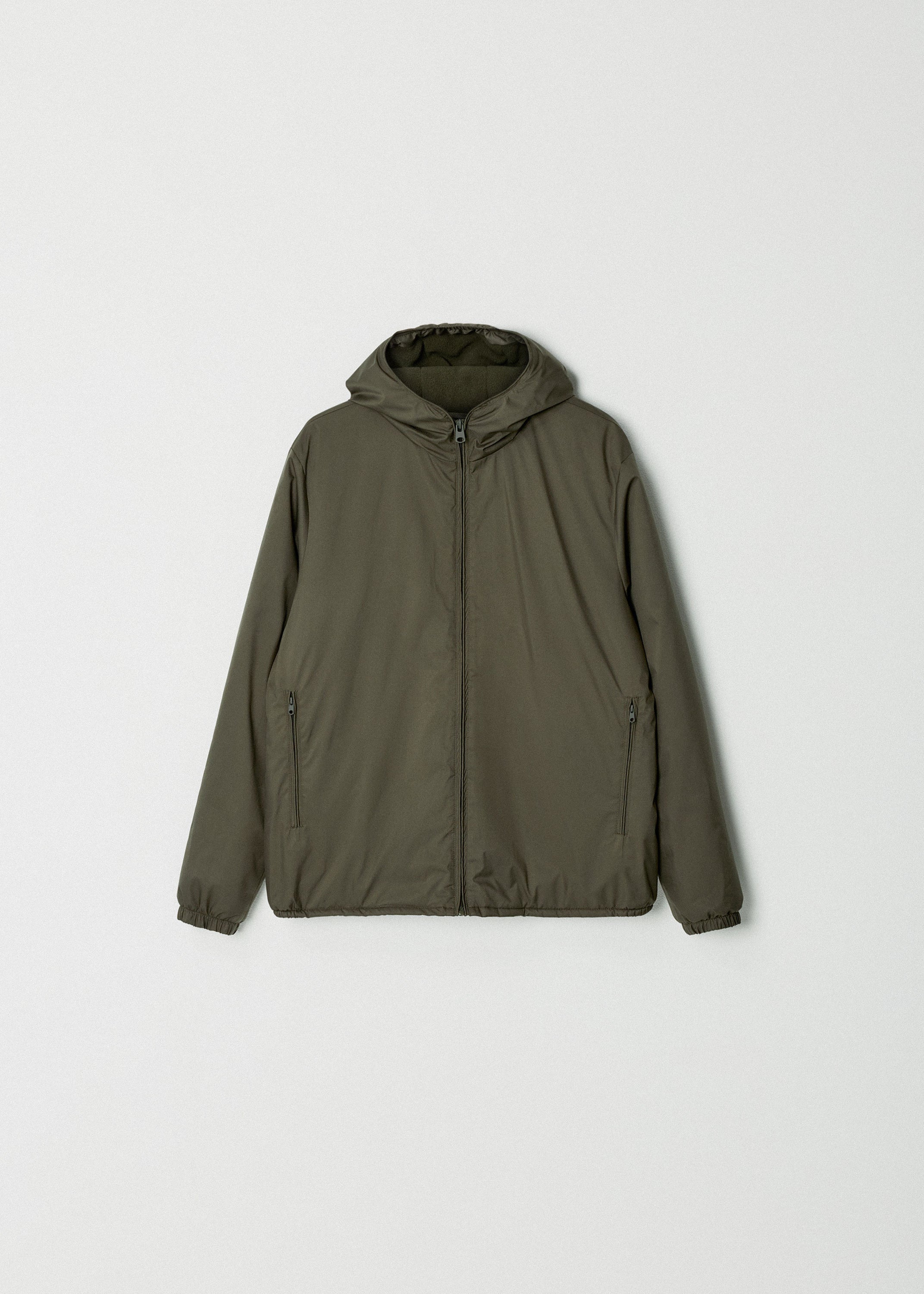 Veste coupe-vent emblématique olive