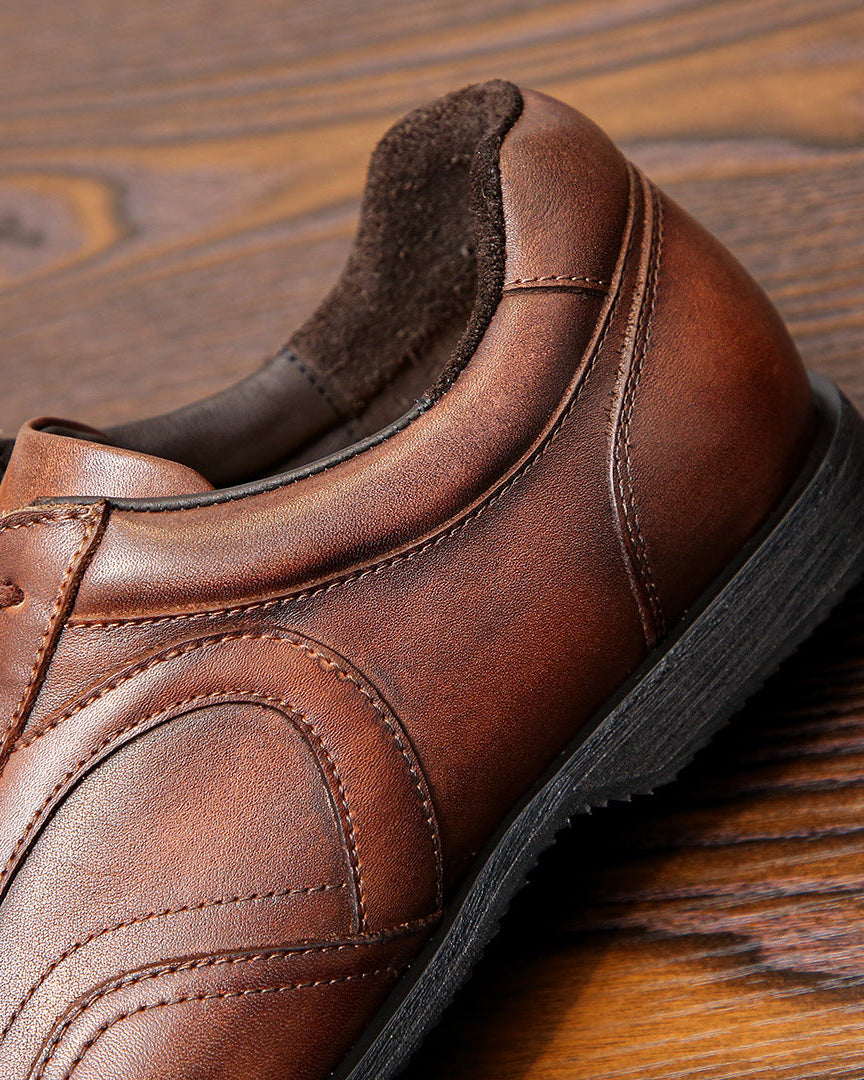 Les Heritage® Leather Derby Sneakers